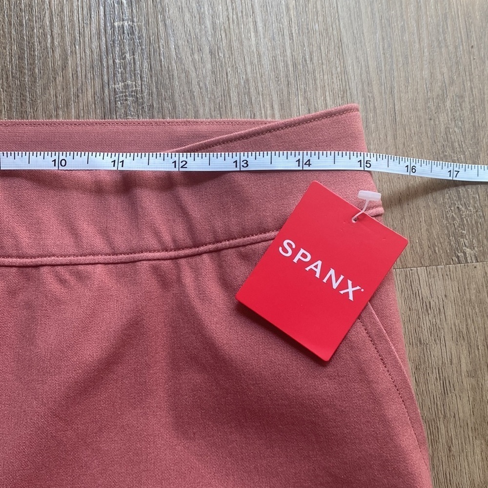 SPANX Women's Straight Leg Pants in Coral - Picture 9 of 14